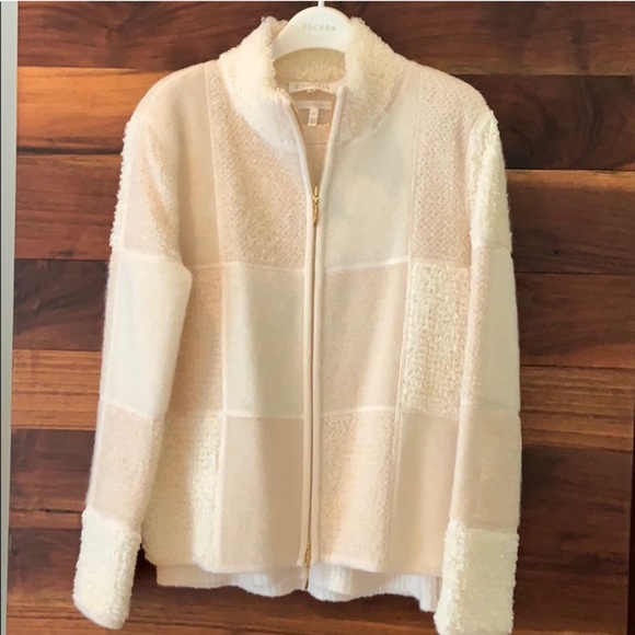 Escada Sweaters - ESCADA CREAM SWEATER